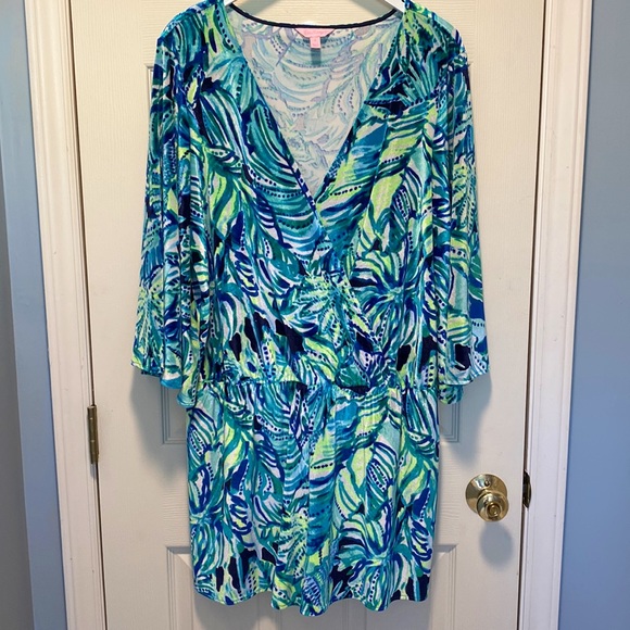 Lilly Pulitzer Pants - Lilly Pulitzer Viviana Romper EUC